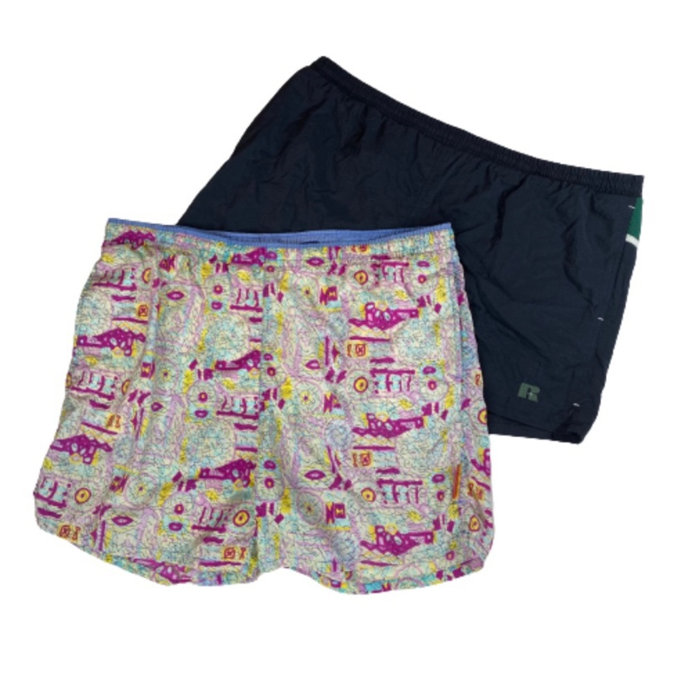 Vintage 90s Swim Trunks Running Athletic Shorts